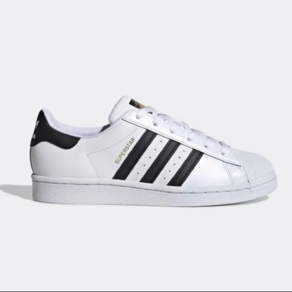 Adidas Superstar Sneakers, Women’s 8.5 (maybe worn twice)!